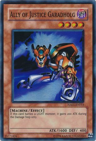 Ally of Justice Garadholg [HA01-EN015] Super Rare | Good Games Adelaide SA