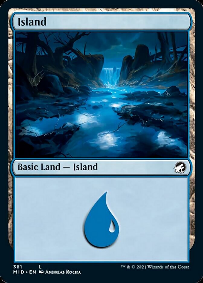 Island (381) [Innistrad: Midnight Hunt] | Good Games Adelaide SA