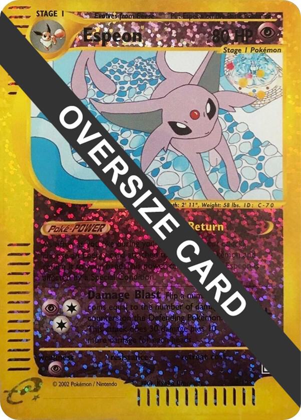 Espeon 6 12 Box Topper 006/012 (Jumbo Cards)  - Reverse Holofoil | Good Games Adelaide SA