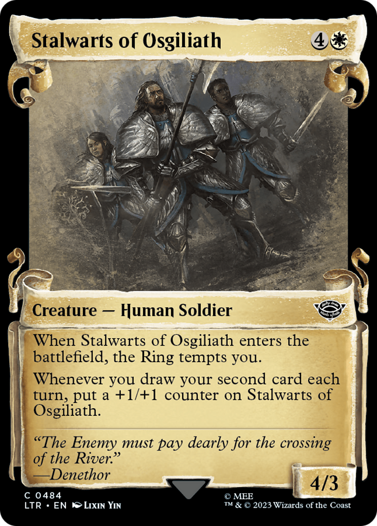 Stalwarts of Osgiliath [The Lord of the Rings: Tales of Middle-Earth Showcase Scrolls] | Good Games Adelaide SA