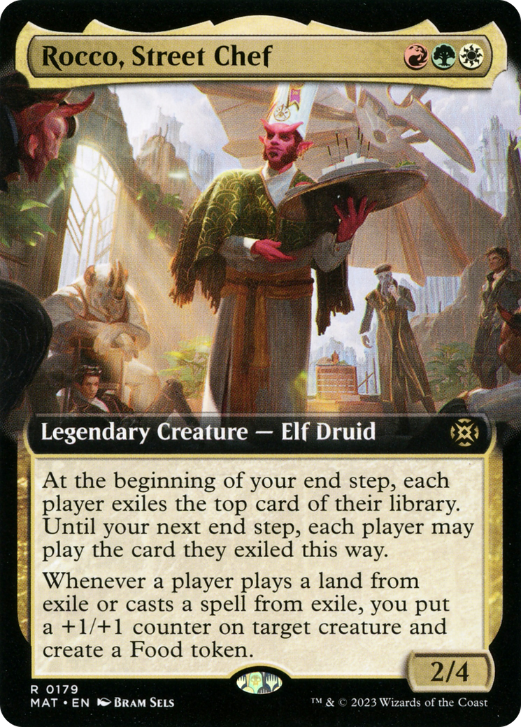 Rocco, Street Chef (Extended Art) [March of the Machine: The Aftermath] | Good Games Adelaide SA