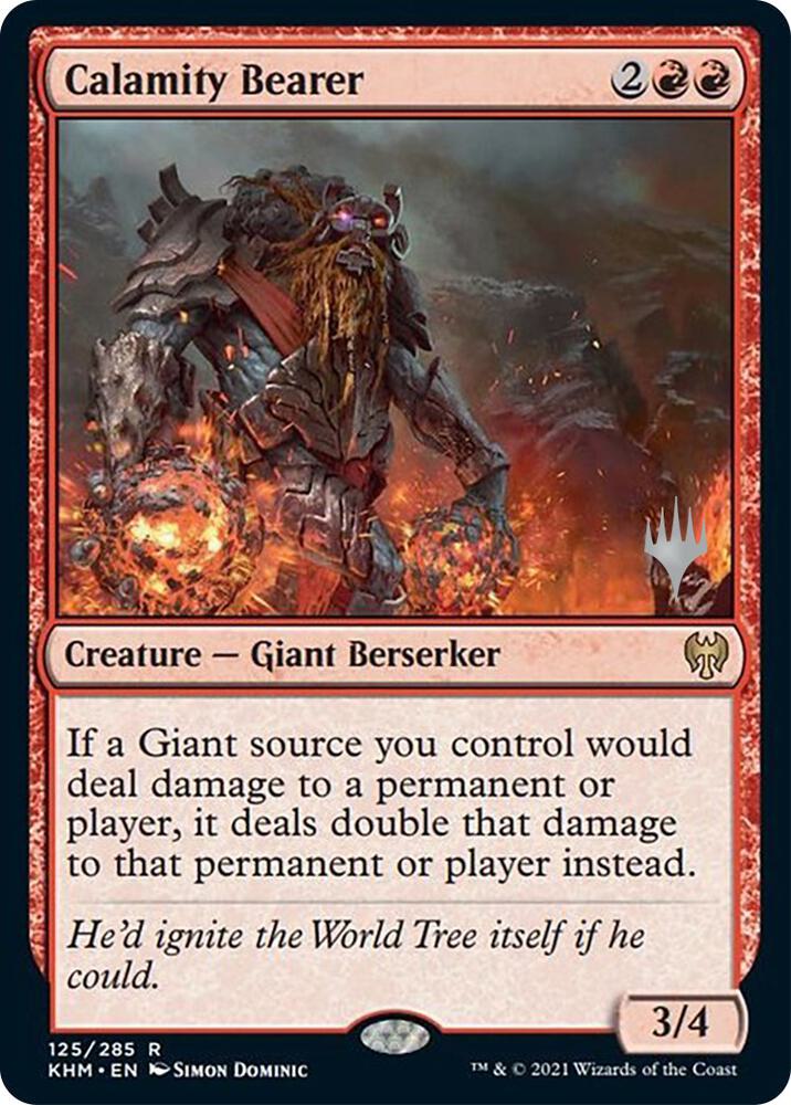 Calamity Bearer 125 (Promo Pack: Kaldheim)  | Good Games Adelaide SA