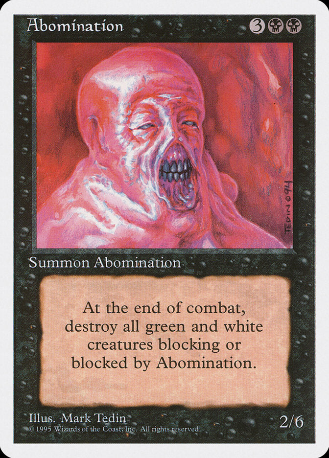 Abomination [Fourth Edition] | Good Games Adelaide SA