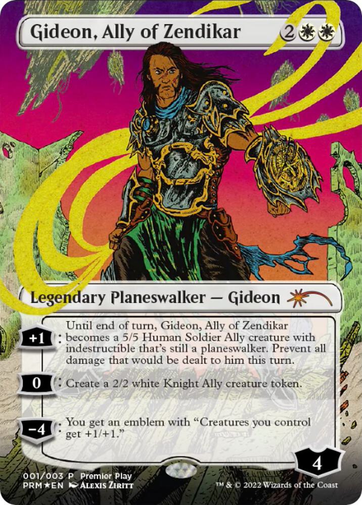 Gideon, Ally of Zendikar 1 (Pro Tour Promos)  | Good Games Adelaide SA