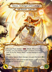 Invoke Suraya // Suraya, Archangel of Knowledge (Marvel) [DYN212] (Dynasty)  Cold Foil | Good Games Adelaide SA
