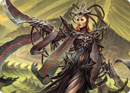 Testament Bearer Art Card [Phyrexia: All Will Be One Art Series] | Good Games Adelaide SA