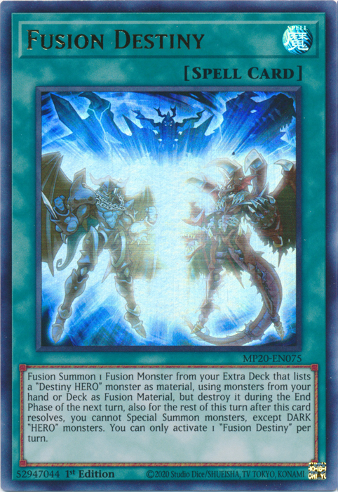 Fusion Destiny [MP20-EN075] Ultra Rare | Good Games Adelaide SA