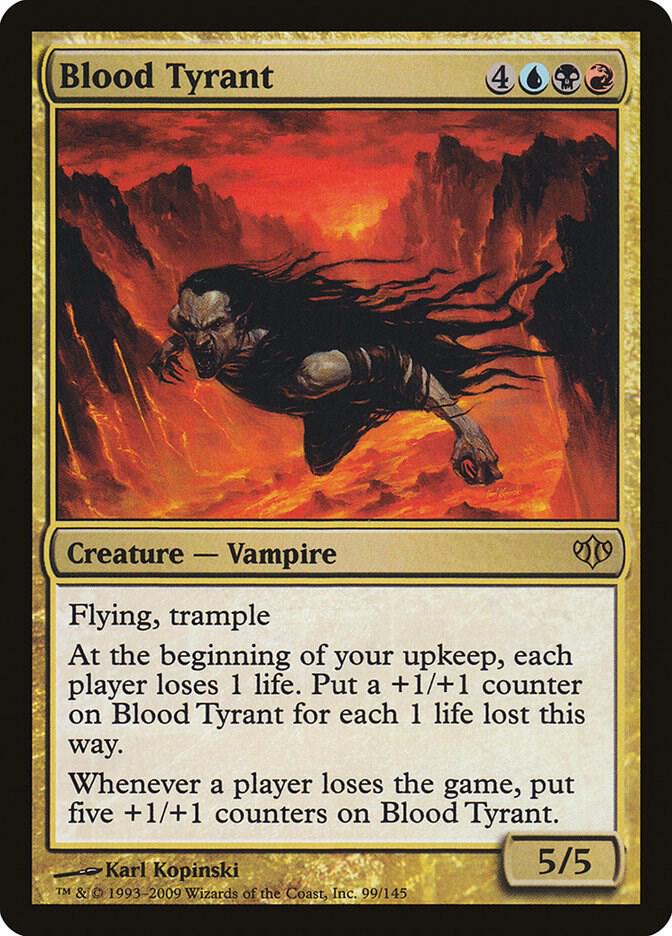 Blood Tyrant 99 (Conflux)  - Foil | Good Games Adelaide SA