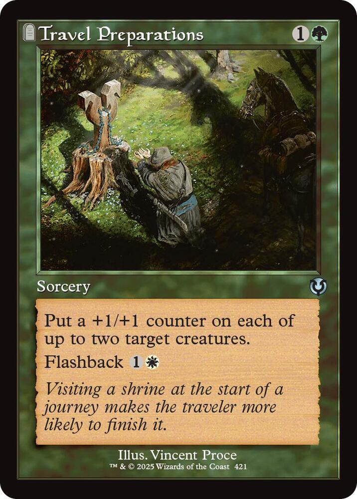 Travel Preparations Retro Frame 421 (Innistrad Remastered)  | Good Games Adelaide SA