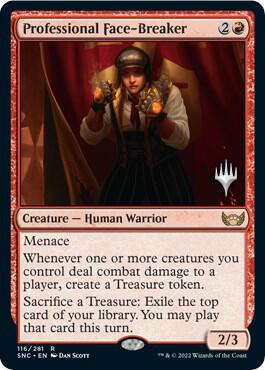 Professional Face Breaker 116 (Promo Pack: Streets of New Capenna)  - Foil | Good Games Adelaide SA