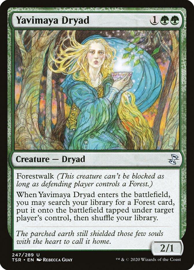 Yavimaya Dryad 247 (Time Spiral: Remastered)  - Foil | Good Games Adelaide SA
