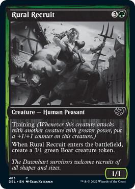 Rural Recruit 483 (Innistrad: Double Feature)  - Foil | Good Games Adelaide SA