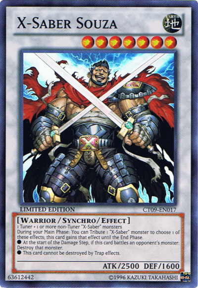 X-Saber Souza [CT09-EN017] Super Rare | Good Games Adelaide SA