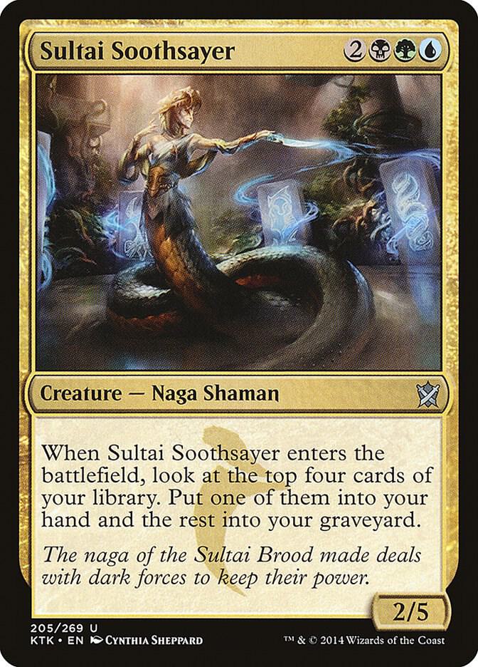 Sultai Soothsayer 205 (Khans of Tarkir)  | Good Games Adelaide SA