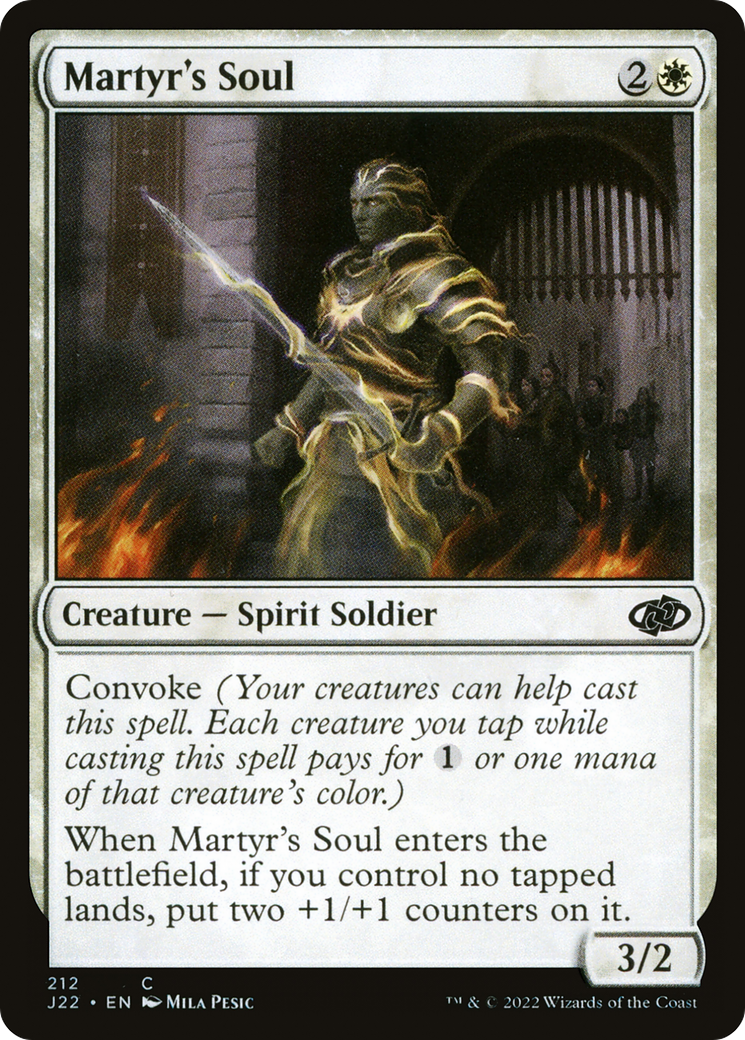 Martyr's Soul [Jumpstart 2022] | Good Games Adelaide SA