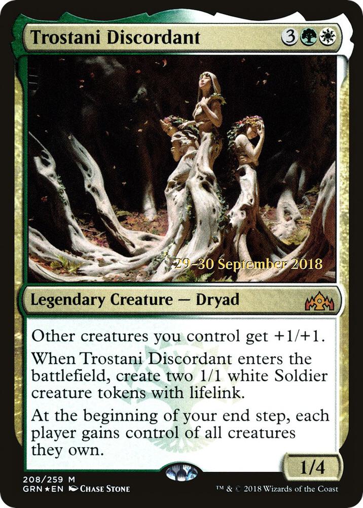 Trostani Discordant 208 (Prerelease Cards)  - Foil | Good Games Adelaide SA