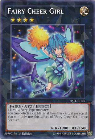 Fairy Cheer Girl [BP03-EN129] Shatterfoil Rare | Good Games Adelaide SA