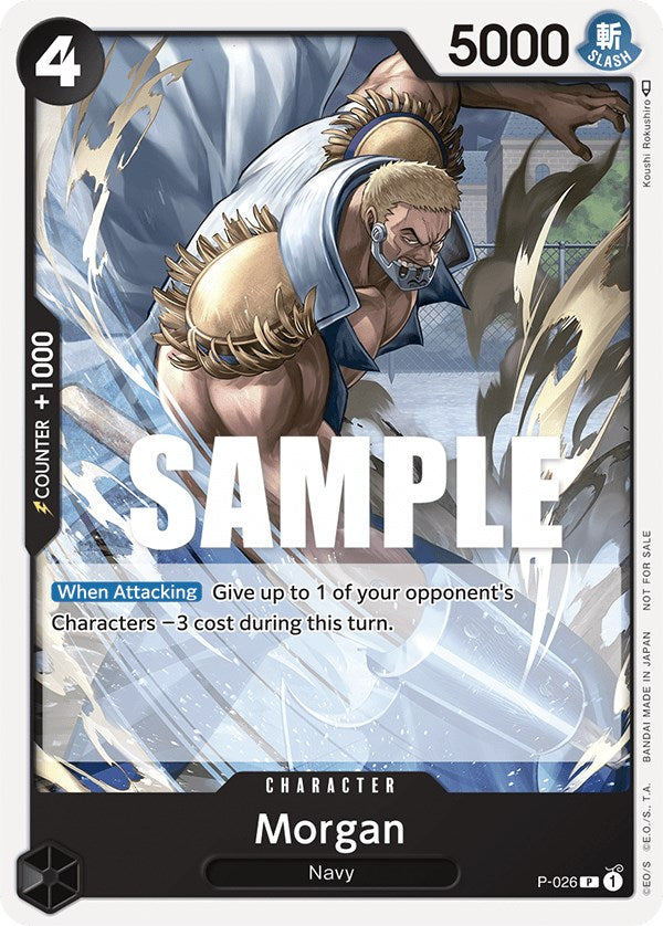 Morgan (Pirates Party Vol. 2) [One Piece Promotion Cards] | Good Games Adelaide SA