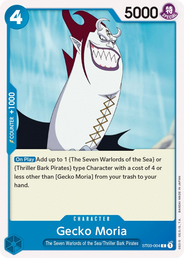 Gecko Moria [Starter Deck: The Seven Warlords of The Sea] | Good Games Adelaide SA