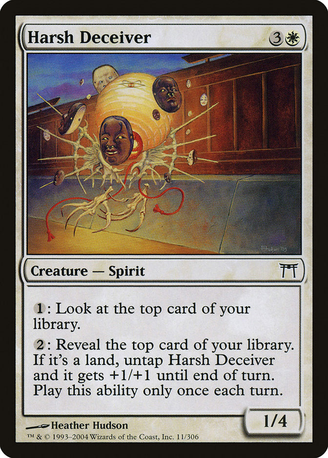 Harsh Deceiver 11 (Champions of Kamigawa)  - Foil | Good Games Adelaide SA