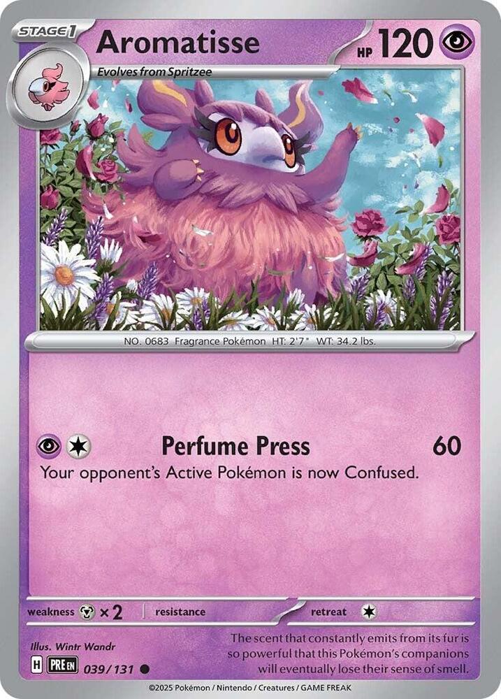 Aromatisse 039/131 (SV: Prismatic Evolutions)  | Good Games Adelaide SA