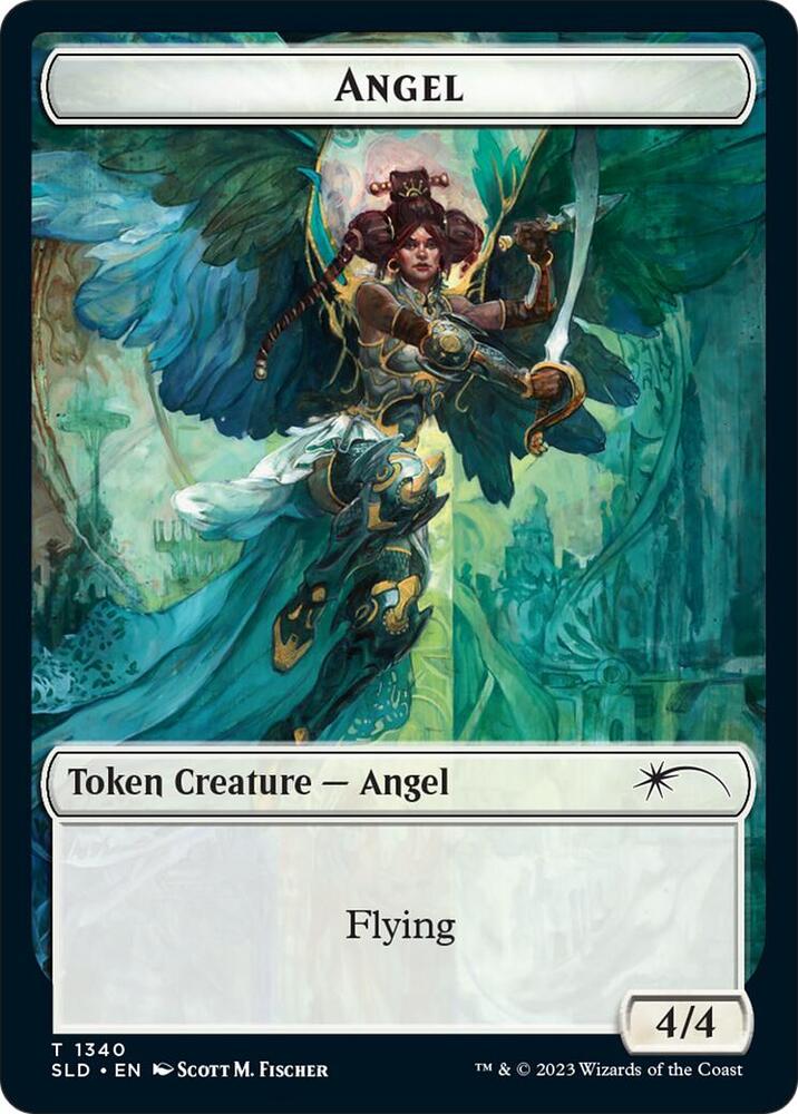 Angel SLD Soldier CMR Double sided Token  (Secret Lair Drop Series)  | Good Games Adelaide SA