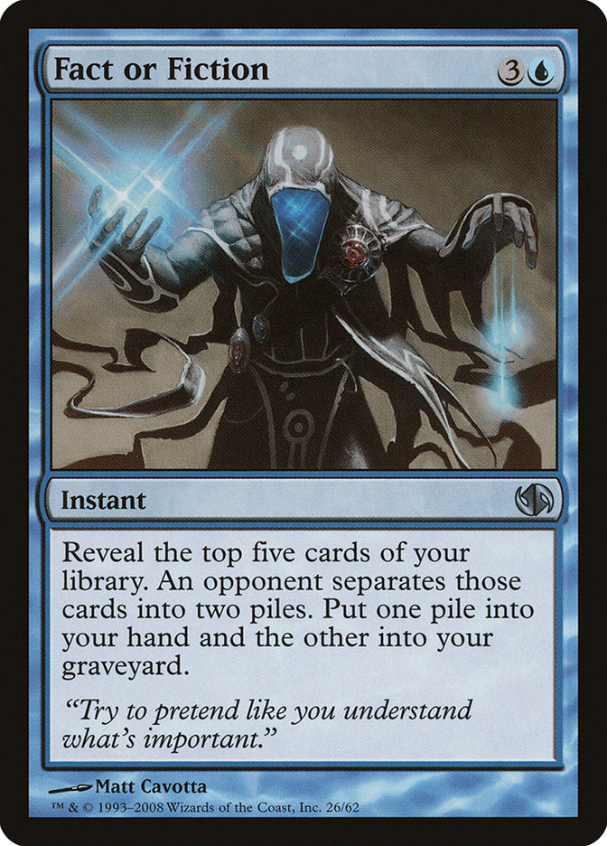 Fact or Fiction [Duel Decks: Jace vs. Chandra] | Good Games Adelaide SA