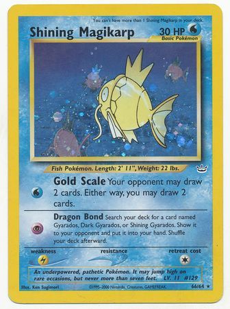 Shining Magikarp (66/64) [Neo Revelation Unlimited] | Good Games Adelaide SA