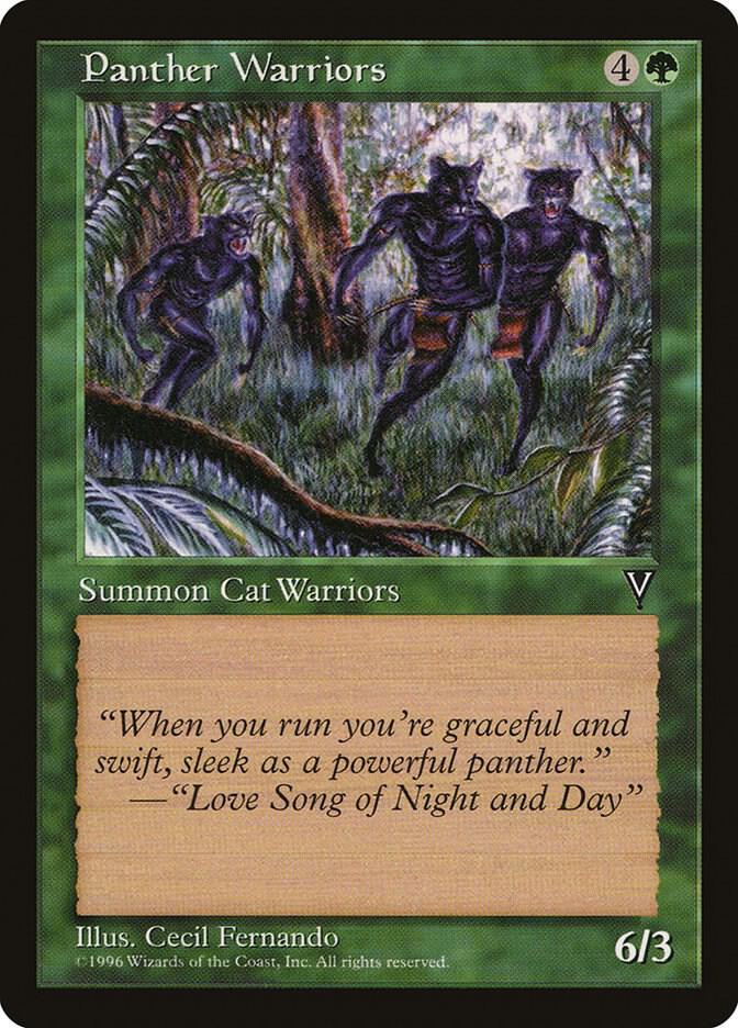 Panther Warriors  (Visions)  | Good Games Adelaide SA
