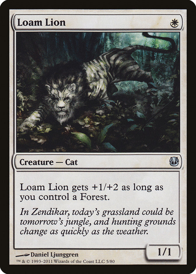 Loam Lion 5 (Duel Decks: Ajani vs. Nicol Bolas)  | Good Games Adelaide SA