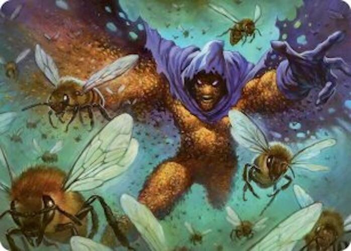 Swarm Being of Bees Art Card 11 (Art Series: Marvel's Spider-Man)  | Good Games Adelaide SA
