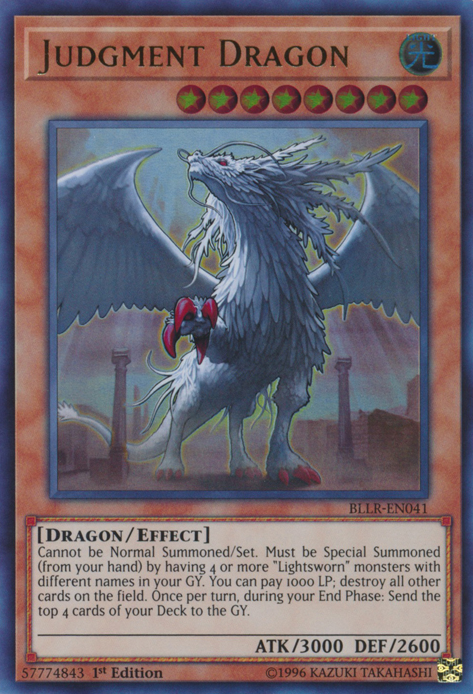 Judgment Dragon [BLLR-EN041] Ultra Rare | Good Games Adelaide SA