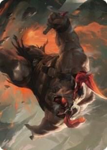 Furious Bellow Art Card 31 (Art Series: Dominaria United)  | Good Games Adelaide SA