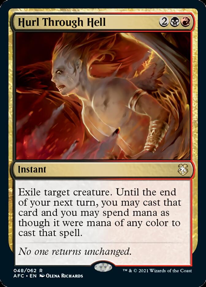 Hurl Through Hell [Dungeons & Dragons: Adventures in the Forgotten Realms Commander] | Good Games Adelaide SA