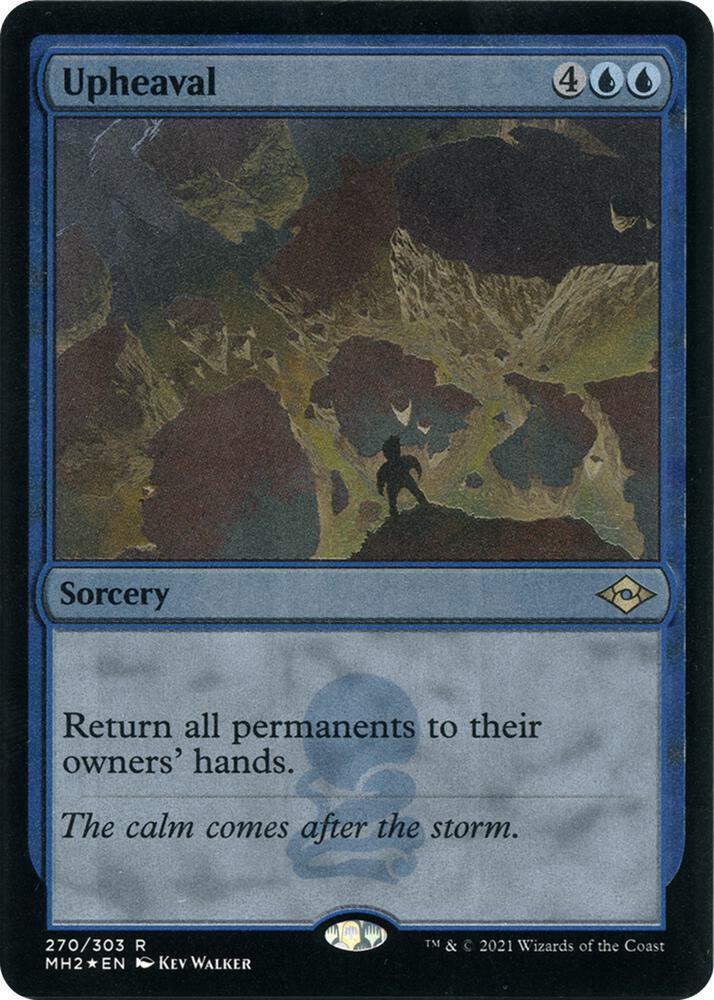 Upheaval Foil Etched 270 (Modern Horizons 2)  - Foil | Good Games Adelaide SA