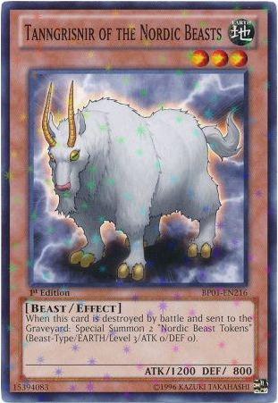 Tanngrisnir of the Nordic Beasts [BP01-EN216] Starfoil Rare | Good Games Adelaide SA