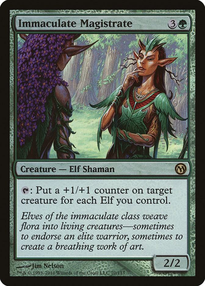 Immaculate Magistrate 70 (Duels of the Planeswalkers)  - Foil | Good Games Adelaide SA