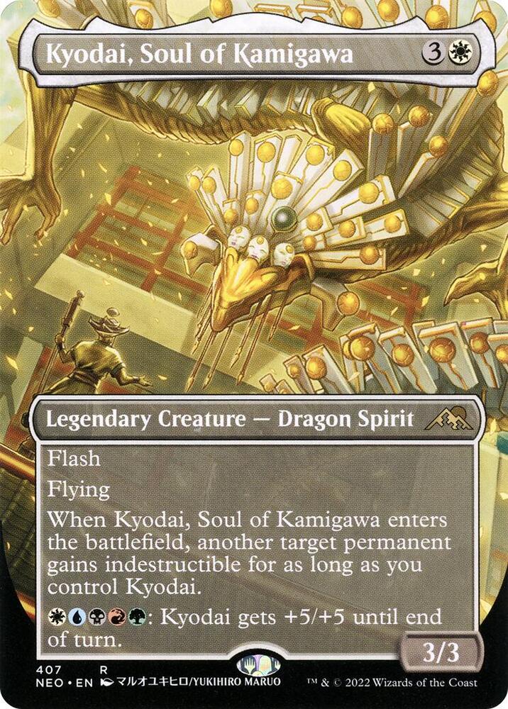 Kyodai, Soul of Kamigawa 407 (Kamigawa: Neon Dynasty)  - Borderless Foil | Good Games Adelaide SA