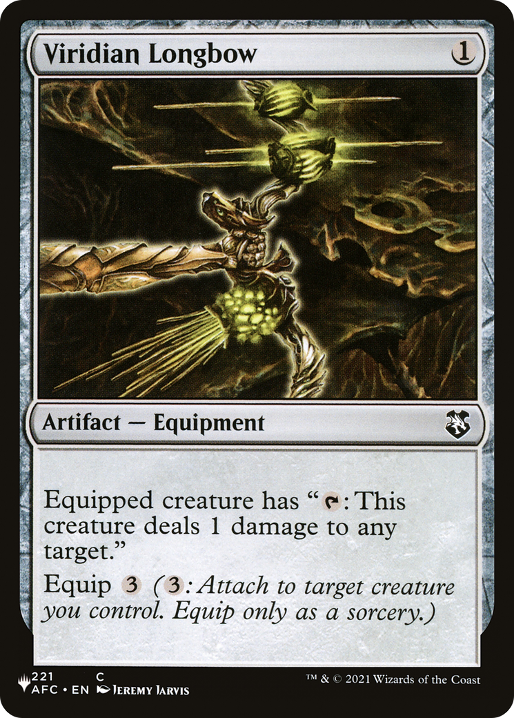 Viridian Longbow [The List Reprints] | Good Games Adelaide SA