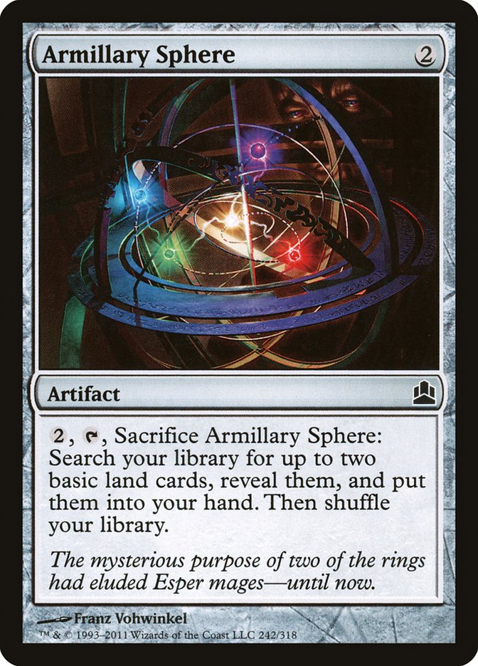 Armillary Sphere [Commander 2011] | Good Games Adelaide SA