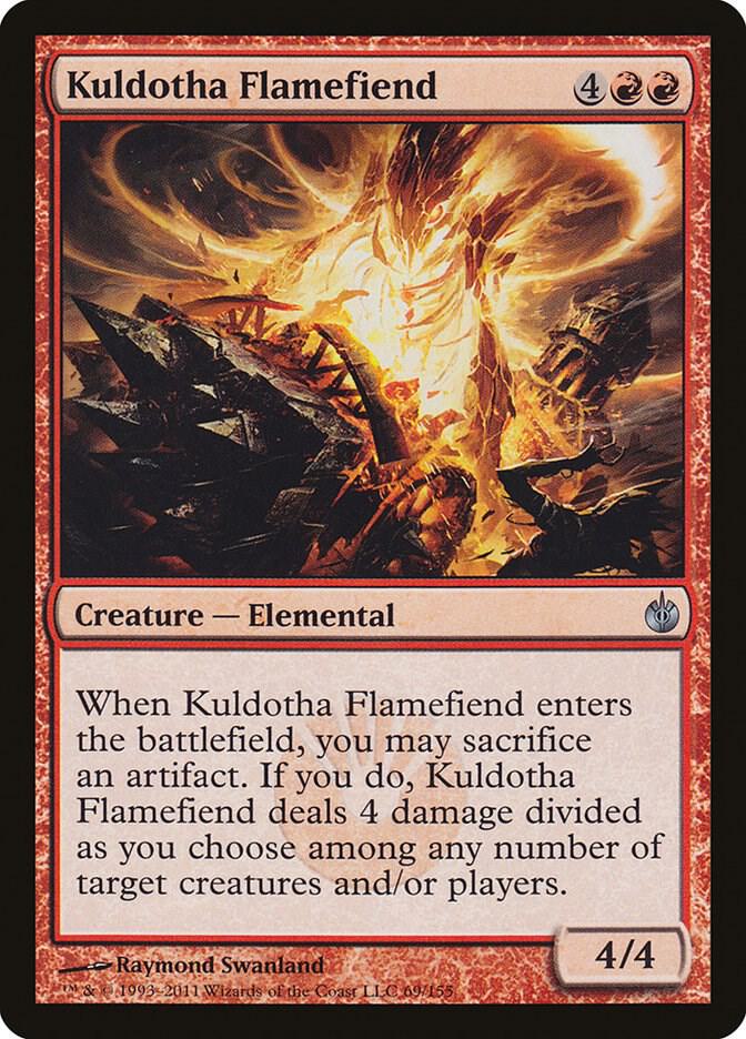 Kuldotha Flamefiend 69 (Mirrodin Besieged)  | Good Games Adelaide SA