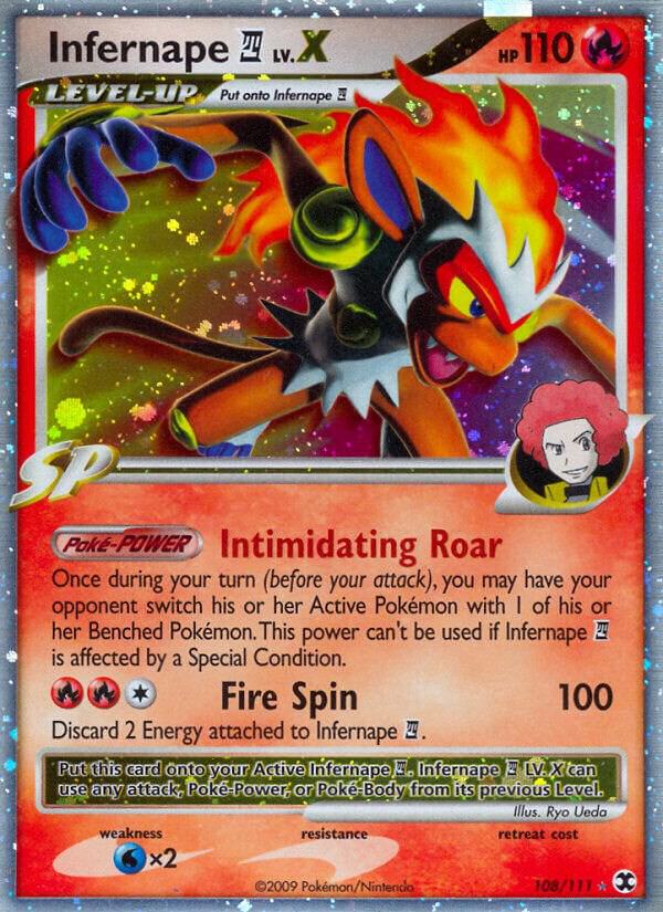 Infernape E4 LvX 108/111 (Rising Rivals)  - Holofoil | Good Games Adelaide SA