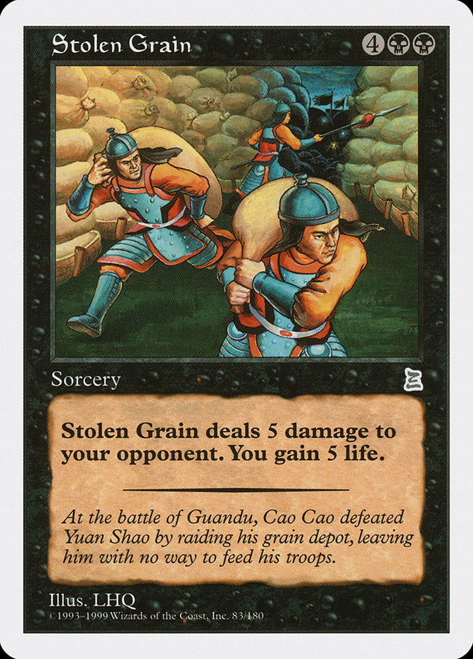 Stolen Grain [Portal Three Kingdoms] | Good Games Adelaide SA