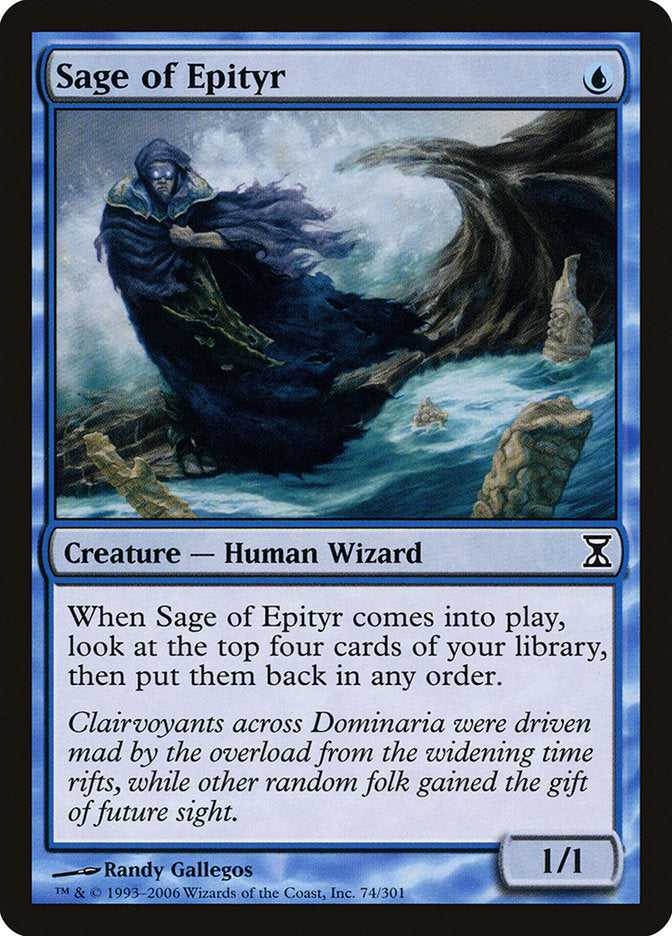 Sage of Epityr 74 (Time Spiral)  - Foil | Good Games Adelaide SA