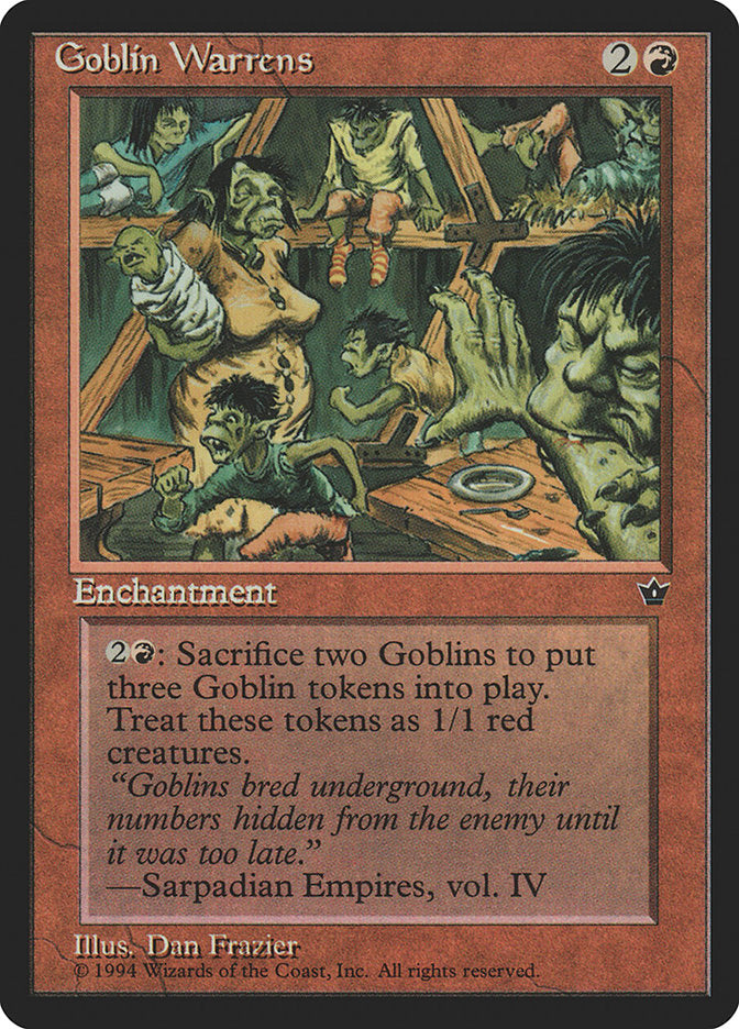 Goblin Warrens [Fallen Empires] | Good Games Adelaide SA