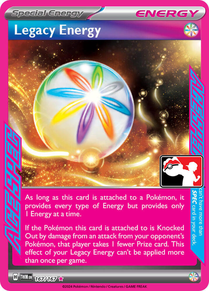 Legacy Energy Series 6 167/167 (Prize Pack Series Cards)  - Holofoil | Good Games Adelaide SA