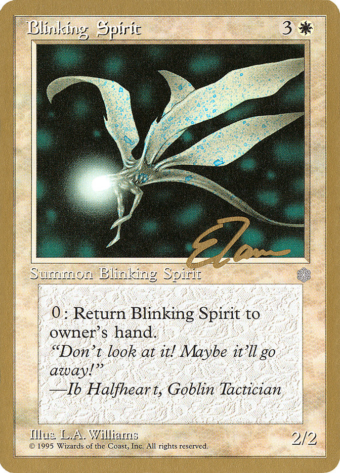 Blinking Spirit (Eric Tam) [Pro Tour Collector Set] | Good Games Adelaide SA