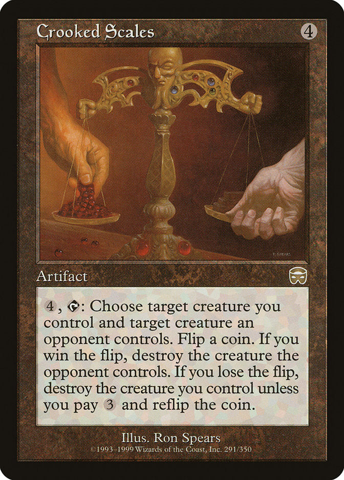 Crooked Scales 291 (Mercadian Masques)  - Foil | Good Games Adelaide SA