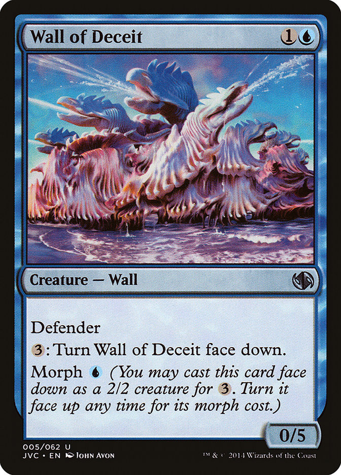 Wall of Deceit 5 (Duel Decks: Anthology)  | Good Games Adelaide SA