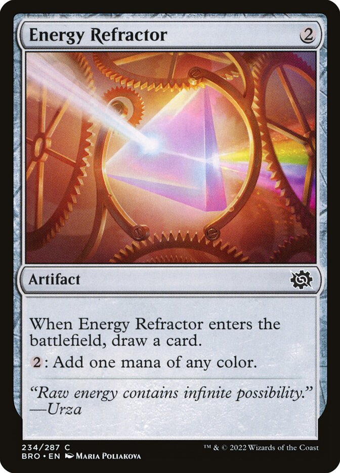 Energy Refractor 234 (The Brothers' War)  - Foil | Good Games Adelaide SA